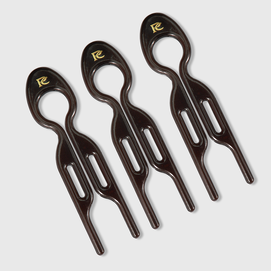 Black - 3 Hairpins