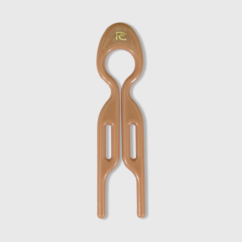 Shade of Brown Set - 3 Hairpins