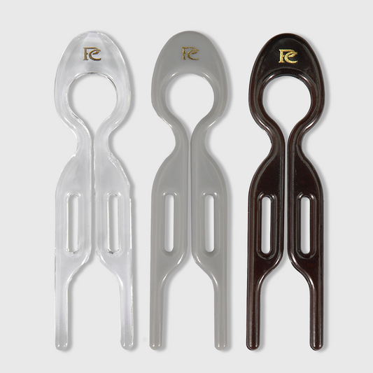 Clear To Black - 3 Hairpins