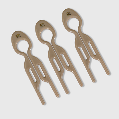 Café Latte - 3 Hairpins