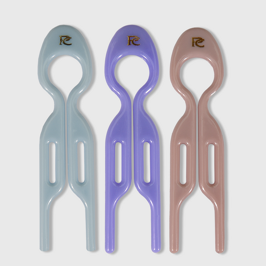 Shade of Purple Set - 3 Hairpins
